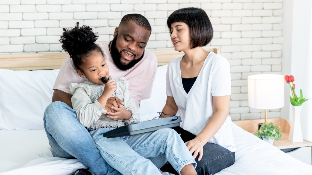 parents with child