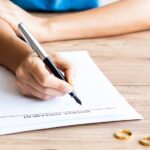 divorce agreement and wedding rings_s