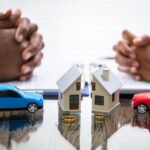 Wife And Husband Splitting House And Car During Divorce Process_s